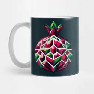 Abstract Geometric Pomegranate - Color Design Mug